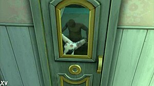 Big tits wife cheats with monster black cock in sims4