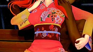 ヴァネッサ・ヴェレンが3Dアニメで激しい屋外ファックと中出しアクションを体験