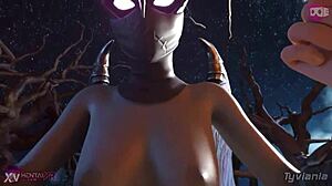 Ravage Cowgirl Riding Monster Cock In 3D POV Hentai Animation