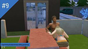 Sims 4: Aventuras selvagens de anime no mundo virtual