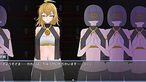 لعبة أنمي هنتاي تظهر فتاة جميلة تتمايل بقوة في غسيل دماغ ديني معرض كامل الجزء 2