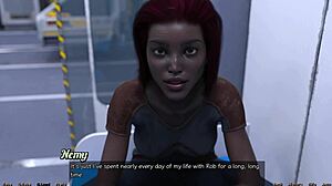 stranded in space 50 introduces sexy black milf