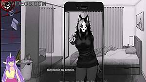 malovent uncensored part 2 teases with big tits brunette in sexy hentai game