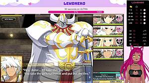 Vtuber Lewdneko Intensely Masturbates With Vibrator In Evenicle Part 4