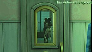 Cheating Wife Takes Big Black Cock in Sims4 Porn!
