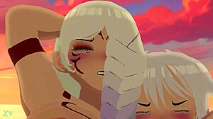 아제피나이트와 도미네이션 확장 섹스! 누가 준비됐어?