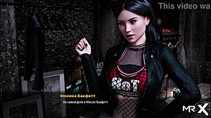 Two characters next to each other in fashion business game