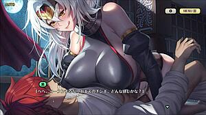 Ai's massive tits burst in this hentai fantasy.