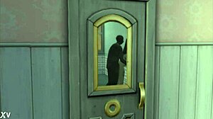 cheating wife in sims4 porn takes big black cock interracial style. monster cock action in 3d 😈