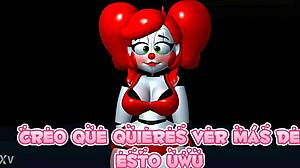 哥们，看这个fnaf 3d性爱动画开场和夏天宝贝...太疯狂了！！