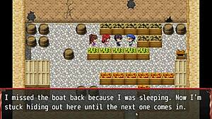 Harem In Another World Hentai Game Ep 34 His Best Friend Is Getting All Wet Under The Outdoor Rain