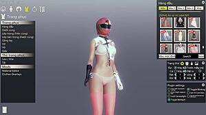 3D Hentai Solo Sexy Cartoon Action