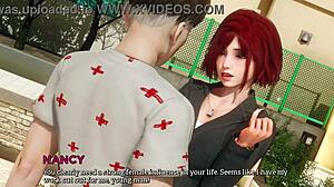 eternum episode 9 features 3d game cartoon with teen anime elements