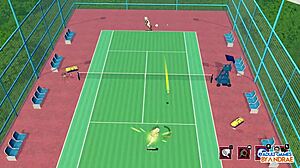 Ep12ヘンタイシーン Martina、Venus、Monica - ACADEMY LOVE SAGAテニスエンジェル