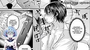 Detailed Fucking of Bossy Busty Boss with Big Tits in Japanese Hentai Game Part 1
