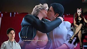 Apocalust épisode 17 montre les seins de la belle-mère qui sortent au cinéma en plein air