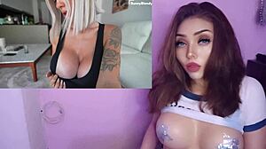 invita a su gemela a coger con su novio con blowjob masturbation creampie orgasm big tits