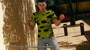 Oh man, in Eternum 7 that 3D cartoon game gets wild with teen anime vibes and intense action sequences.