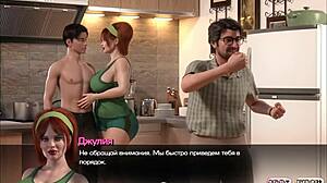 Redhead and Blonde Sluts Dominate in Symphony of Serpent Part 5