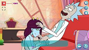 ricks lewd universe walkthrough 0.1.1 hints at alien flashing