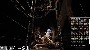 Detailed 3D Hentai Scene with Enemy in Leggings and Pantyhose