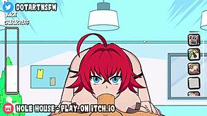 I’m obsessed with Rias Gremory from High School DxD in full scenes with multiple positions and creampie moments from Hole House game Rule 34 hentai cartoon.