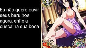 Kuroka Joi Hentai Assplay with Pet Play and Cei Instructions