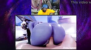 Juri Han Femshep fela vedie k Widowmaker cowgirl jebaniu a Seraphine backshot