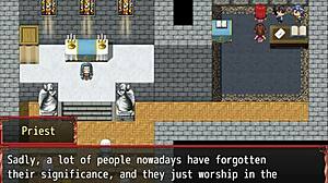 Harem In Another World Hentai Game Ep 34 His Best Friend Is Getting All Wet Under The Outdoor Rain