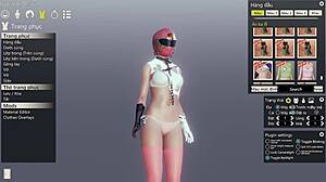 3D Hentai Solo Sexy Cartoon Action