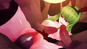 Code Geass Green Anime Gangbang With Multiple Guys Pounding One Girl In Group Hentai Scene