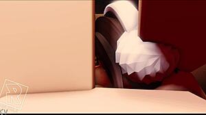 rr34 animation of a night shift at kohau restaurant