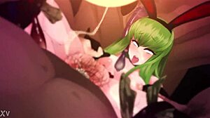 Code Geass Green Anime Gangbang With Multiple Guys Pounding One Girl In Group Hentai Scene