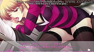 subtle blowjob and big tits celebration for yuka's promotion in erotica yuuwaku route 4