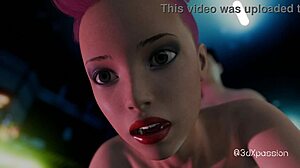 Big Tits Street Wear Girl Gets Fucked Hard in Dark Neon Room Cyberpunk Style