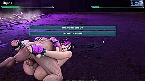 All Juri sex scenes in Street Fighter hentai game parody part 1