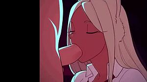 Watch This Hot Bunny Get Naughty! Blowjob and Anal Action!