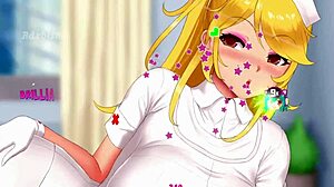 I-I Hou van Ingrid's Oppai in Dit Hentai Spel