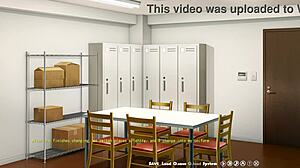 Amairo Chocolata zajednička ruta ecchi scena 1 Chieri Yukimura engleski