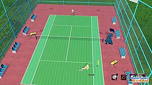 Ep12 Hentai Scenes with Martina, Venus, and Monica - ACADEMY LOVE SAGA Tennis Angels