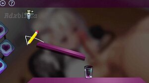 cute honey hentai game part 2 shaved pussy