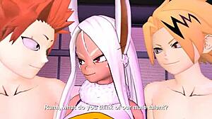 Ever Wonder How Mirko Handles Two Pink Studio Action in 3D Cum Animations