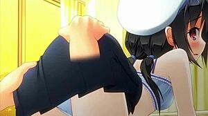 hey, diving into this wild assfucking game with yui na in anime style