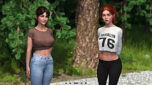 Why does complete gameplay in summer heat part 1 mix police milf with slutty brunette tits action?