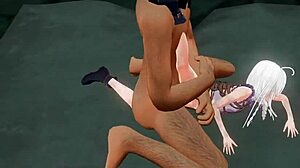 cm3d2 elaina tied up rough, wanna see this witch fucked hard?