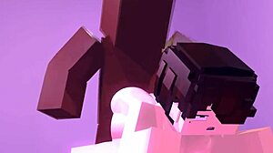 helens wild bbc session in minecraft sex room animation