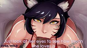 Ever tried waifu Ahri with blacked JOI in hentai style?