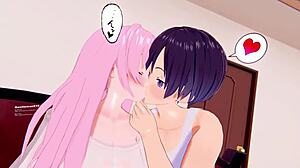 哇，Shikimori 在这个3D色情动漫里好可爱，你知道吗？超级可爱...