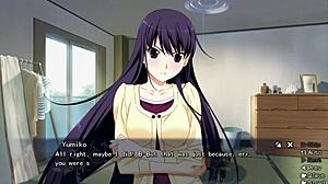 Why Tease With Grisaia No Kajitsu's Yumiko Sakaki Handjob In This Unrated Route Episode 99?