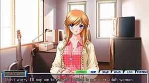 Ever wonder how this moaning Asian stepsister handles comedy hentai pov in Ane to Boin part 6